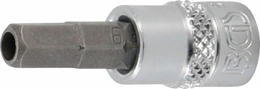 Bit Socket | 6.3 mm (1/4") Drive | Internal Hexagon Tamperproof 6 mm (5156-6) - 5156-6 salidzini kurpirkt cenas