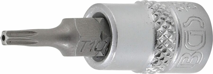 Bit Socket | 6.3 mm (1/4") Drive | T-Star tamperproof (for Torx) T10 (2357) - 2357 salidzini kurpirkt cenas