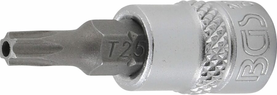 Bit Socket | 6.3 mm (1/4") Drive | T-Star tamperproof (for Torx) T25 (2360) - 2360 salidzini kurpirkt cenas