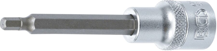 Bit Socket | length 100 mm | 12.5 mm (1/2") drive | internal Hexagon 5 mm (4260) - 4260 salidzini kurpirkt cenas