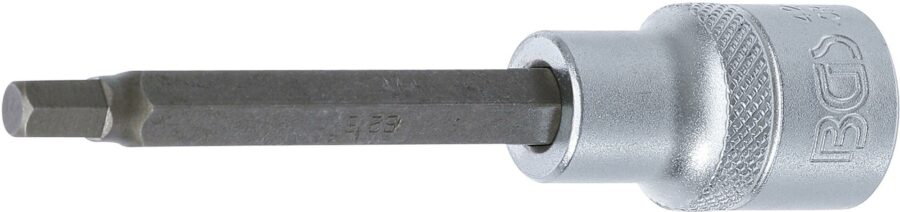 Bit Socket | length 100 mm | 12.5 mm (1/2") drive | internal Hexagon 6 mm (4261) - 4261 salidzini kurpirkt cenas