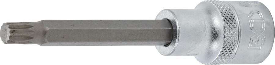 Bit Socket | length 100 mm | 12.5 mm (1/2") Drive | Spline (for XZN) | M8 (4361) - 4361 salidzini kurpirkt cenas