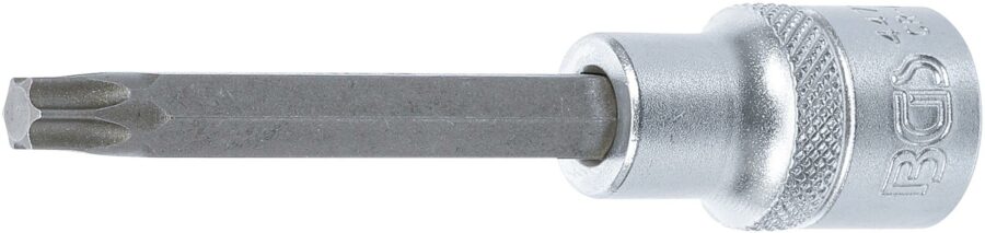 Bit Socket | length 100 mm | 12.5 mm (1/2") drive | T-Star (for Torx) T45 (4473) - 4473 salidzini kurpirkt cenas