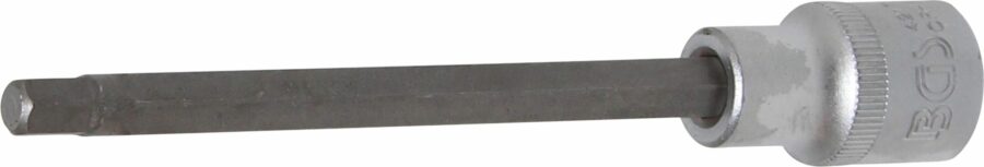 Bit Socket | length 140 mm | 12.5 mm (1/2") drive | internal Hexagon 7 mm (4217) - 4217 salidzini kurpirkt cenas