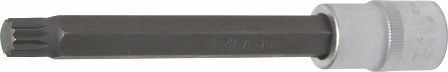 Bit Socket | length 140 mm | 12.5 mm (1/2") drive | Spline (for XZN) | M12 (5184-M12) - 5184-M12 salidzini kurpirkt cenas