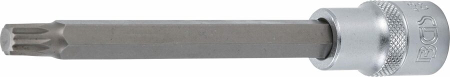 Bit Socket | length 140 mm | 12.5 mm (1/2") Drive | Spline (for XZN) | M9 (4333) - 4333 salidzini kurpirkt cenas