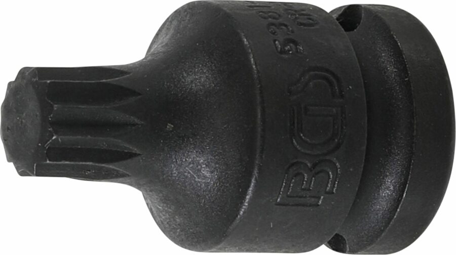 Impact Bit Socket | 12.5 mm (1/2") Drive | Spline (for XZN) M12 (5381-M12) - 5381-M12 salidzini kurpirkt cenas
