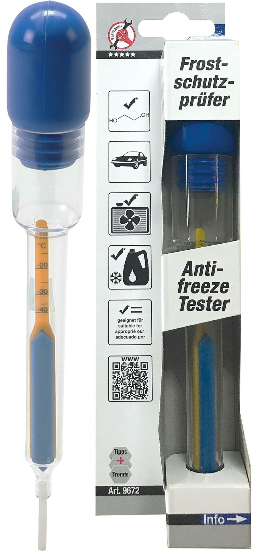 Antifreeze Tester Areotemp (9672) - 9672 salidzini kurpirkt cenas