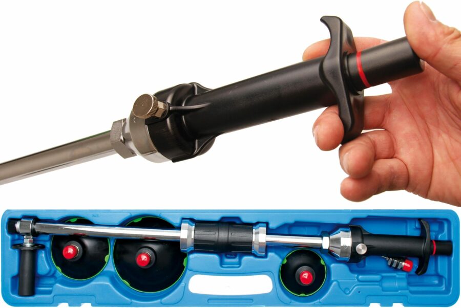 Vacuum Dent Repair Kit with Slide Hammer (with Hand Pump) (8703) - 8703 salidzini kurpirkt cenas