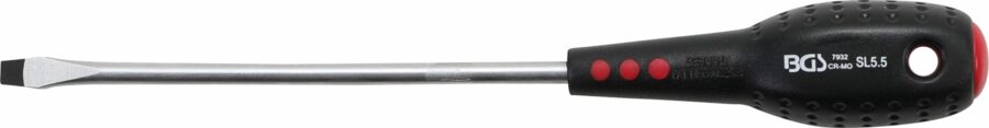 Screwdriver | Slot SL 5.5 mm | Blade Length 125 mm (7932) - 7932 salidzini kurpirkt cenas