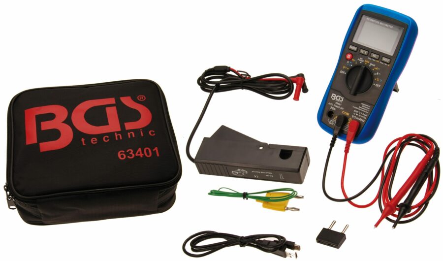 Car Digital Multimeter with USB Interface (63401) - 63401 salidzini kurpirkt cenas