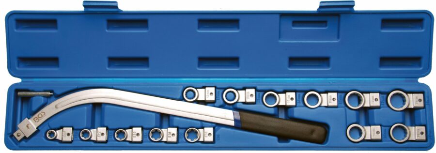 Tensioner Pulley Wrench Set | 12-point 12 - 19 mm / E-Type E10 - E18 (1312) - 1312 salidzini kurpirkt cenas