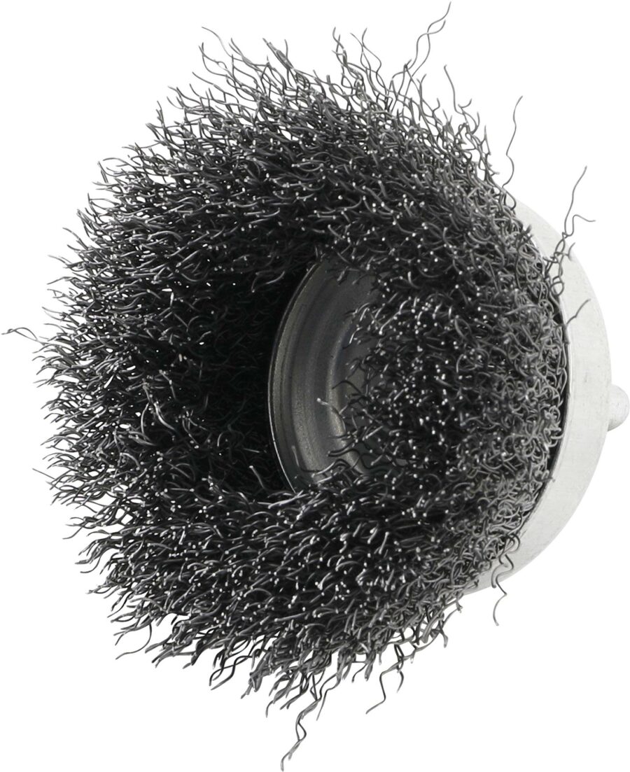 Wire Cup Brush | receptacle 6 mm Pin | Ø 75 mm (3076) - 3076 salidzini kurpirkt cenas