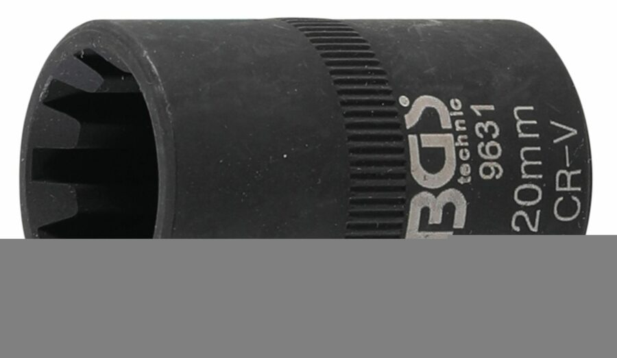 Brake Calliper Socket | 10-point | for VAG and Porsche | 20 mm (9631) - 9631 salidzini kurpirkt cenas