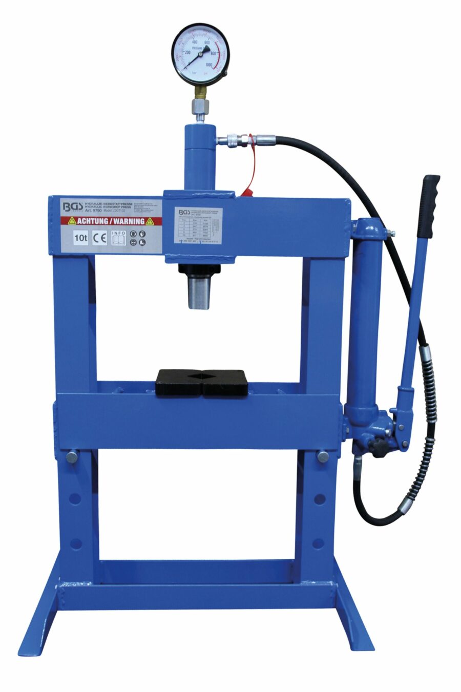 Hydraulic Workshop Press | 10 t (9790) - 9790 salidzini kurpirkt cenas