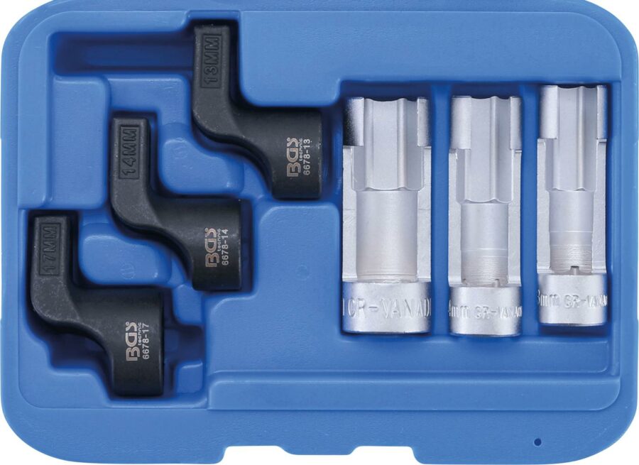 Exhaust Gas Temperature Sensor Special Socket Set (EGT / NOx) | 6 pcs. (6678) - 6678 salidzini kurpirkt cenas