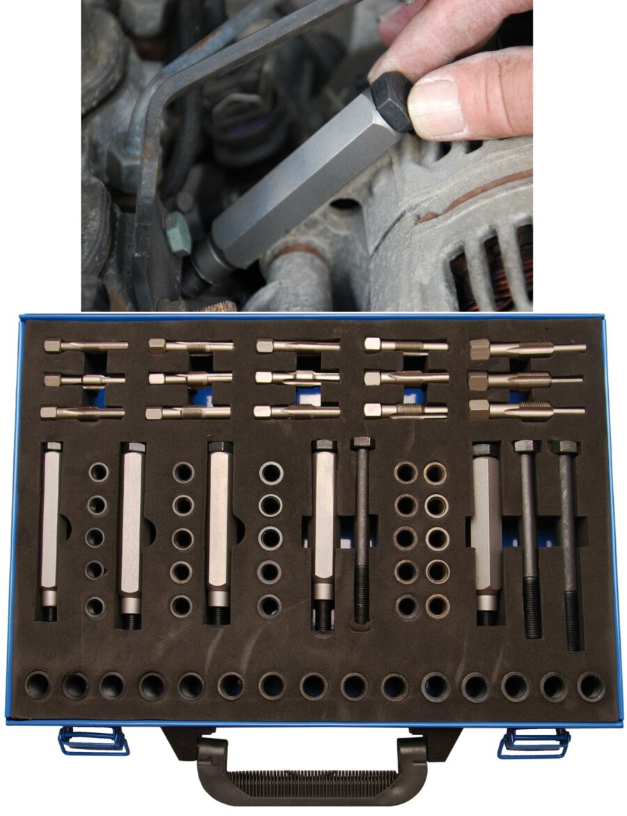 Repair Kit for Glow Plug Threads | M8 - M9 - M10 - M12 (8653) - 8653 salidzini kurpirkt cenas