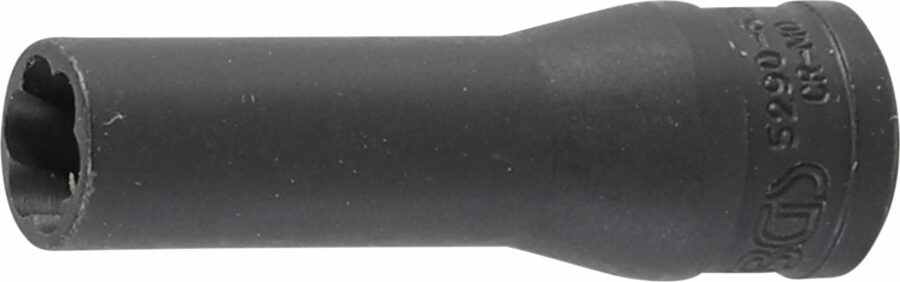 Twist Off Socket for Glow Plug Electrode | 6.3 mm (1/4") Drive | 6.5 mm (5290-6.5) - 5290-6.5 salidzini kurpirkt cenas