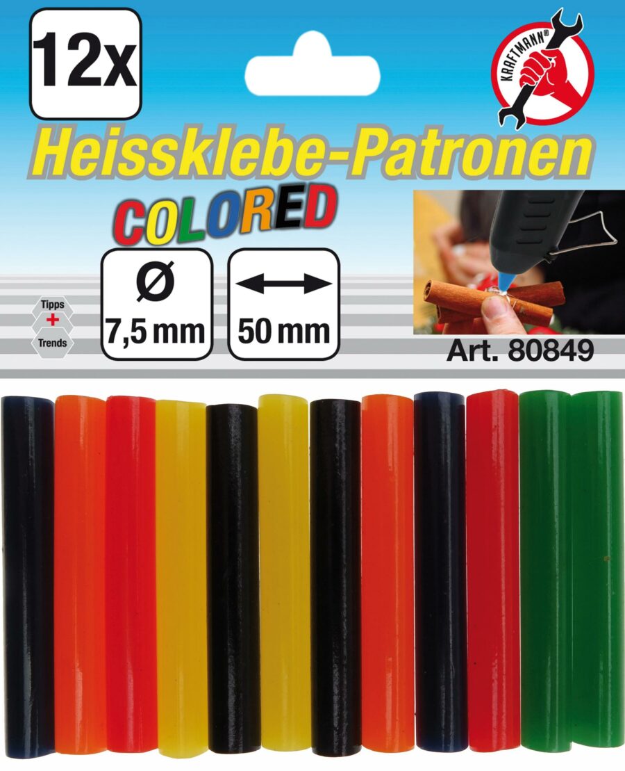 Glue Sticks | coloured | Ø 7.5 mm