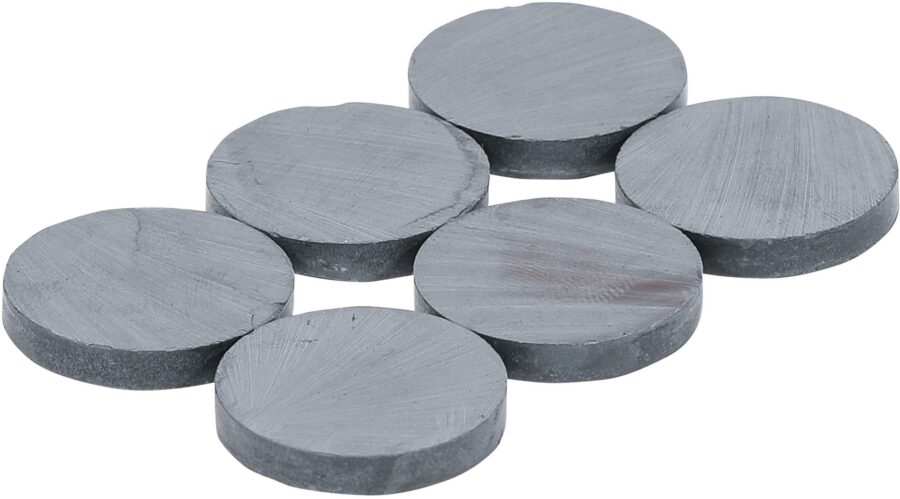 Magnet Set | ceramic | Ø 25 mm | 8 pcs. (79905) - 79905 salidzini kurpirkt cenas