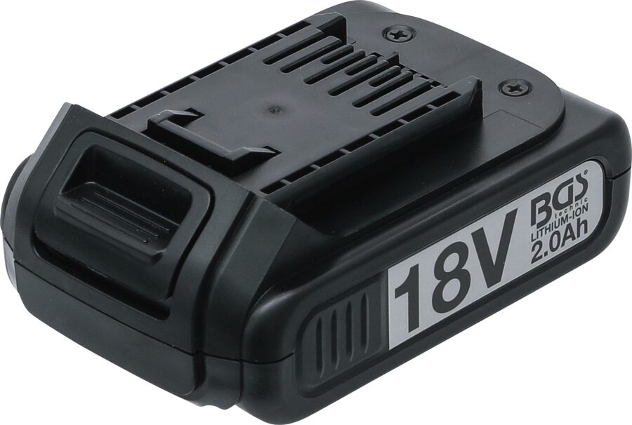 Replacement Battery | Li-Ion | 18 V / 2.0 Ah | for Cordless Impact Wrench BGS 9928 (9929) - 9929 salidzini kurpirkt cenas