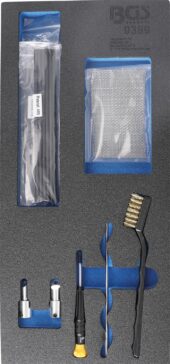 Accessory Kit for Plastic Repair Set with Gas Soldering Iron BGS 9388 (9389) - 9389 salidzini kurpirkt cenas