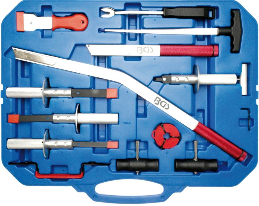 Windshield Removal Tool Kit | 14 pcs. (69500) - 69500 salidzini kurpirkt cenas