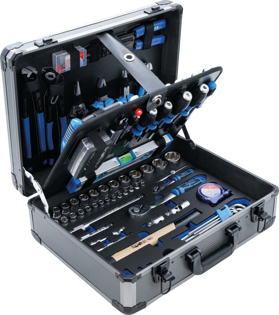 Professional Tool Set in Aluminium Case | 149 pcs. (15501) - 15501 salidzini kurpirkt cenas