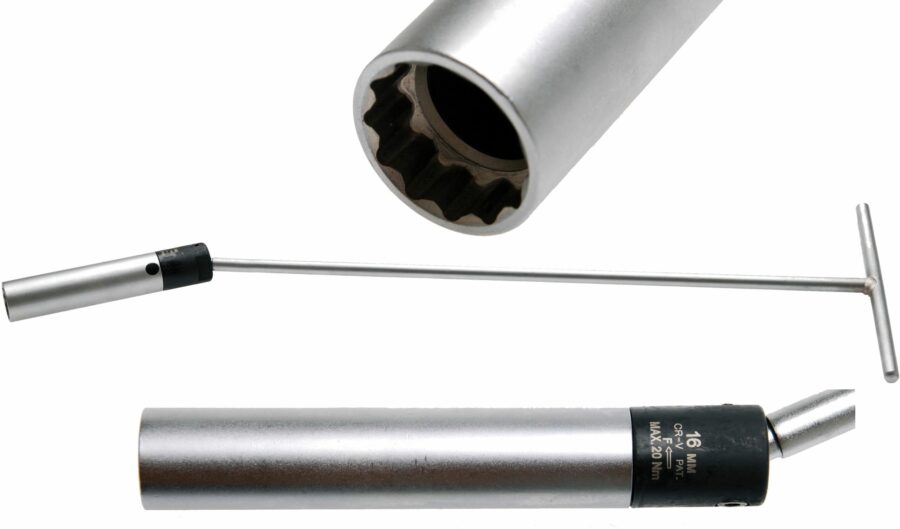 Ball Joint Spark Plug Wrench with Torque Limit | 20 Nm | 16 mm (146) - 146 salidzini kurpirkt cenas