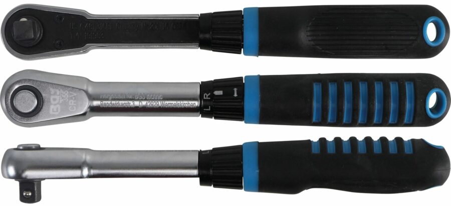 Reversible Ratchet for Single-Handed Use with Rotary Switch | 6.3 mm (1/4") (355) - 355 salidzini kurpirkt cenas