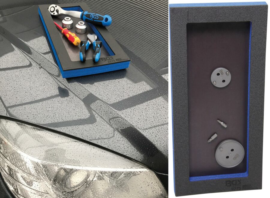 Tool Tray 1/3: Storage Tray with Magnetic Bottom Plate | 129 x 348 x 14 mm (9275) - 9275 salidzini kurpirkt cenas