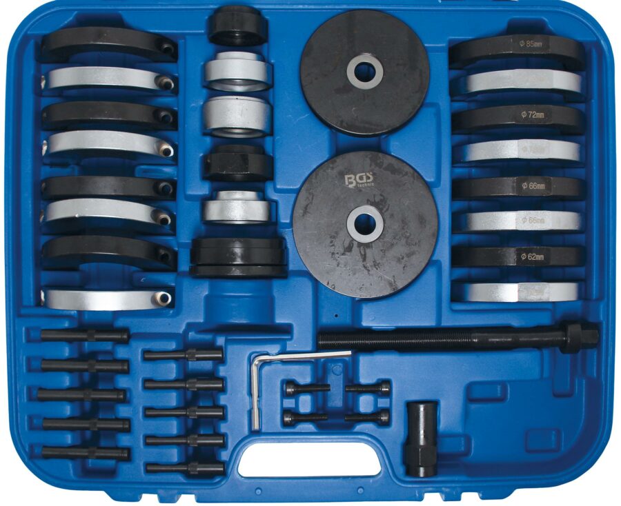 Wheel Bearing Tool Set | for VAG | wheel Bearing Hub unit 62 / 66 / 72 / 85 mm (9086) - 9086 salidzini kurpirkt cenas