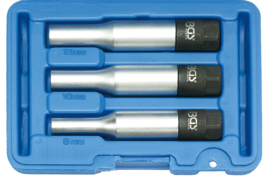 Torque Limited Glow Plug Sockets | 8 / 10 / 12 mm (7195) - 7195 salidzini kurpirkt cenas