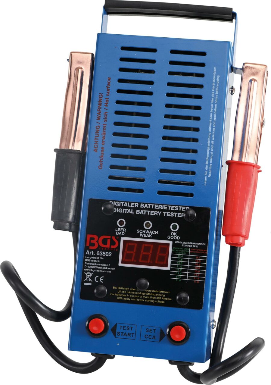Digital Battery Tester (63502) - 63502 salidzini kurpirkt cenas