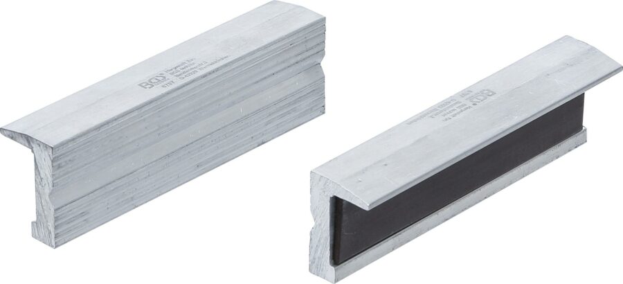 Bench Vice Jaw Protector | Aluminium | 125 mm | 2 pcs. (6797) - 6797 salidzini kurpirkt cenas