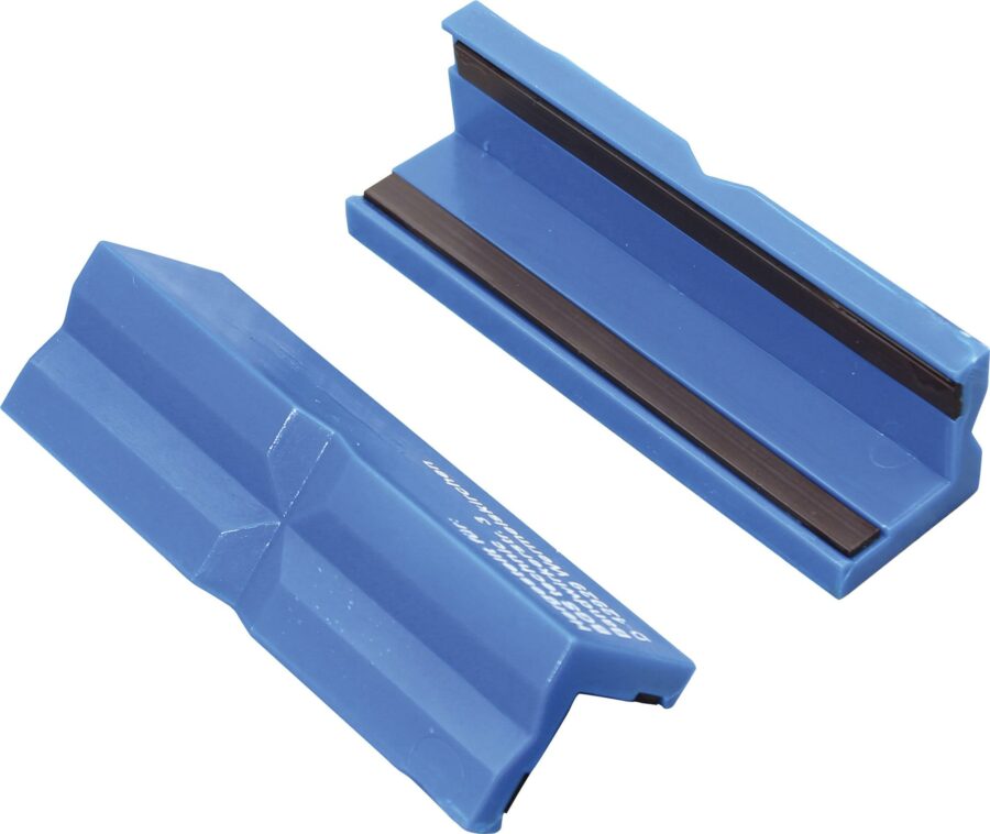 Bench Vice Jaw Protector | plastic | 100 mm | 2 pcs. (9796) - 9796 salidzini kurpirkt cenas