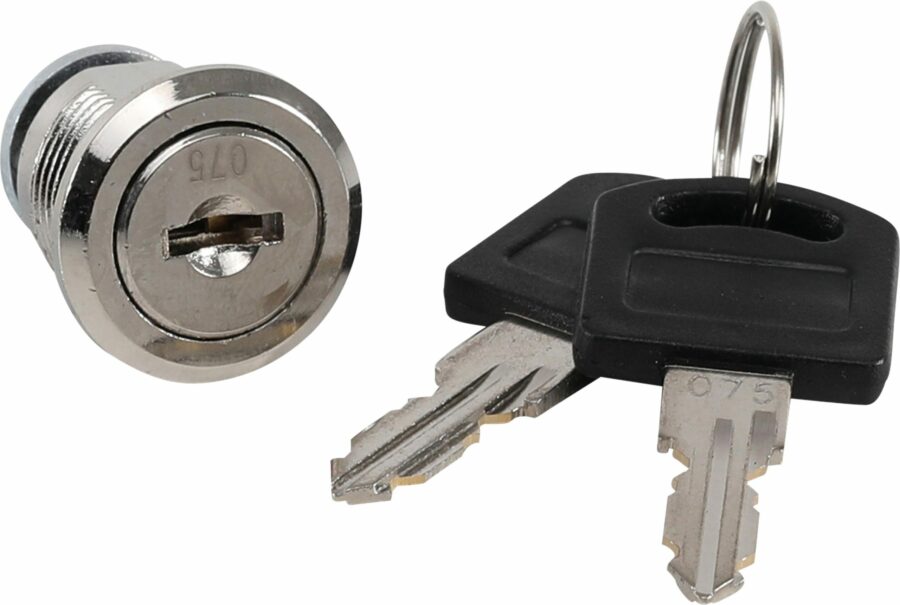 Lock incl. Key for Workshop Trolley BGS 2001 (2001-9) - 2001-9 salidzini kurpirkt cenas