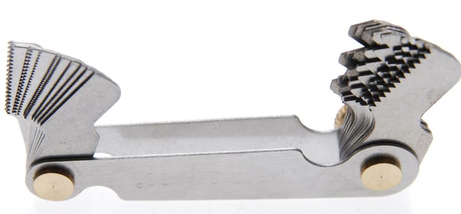 Screwpitch Gauge | 24 Blades | metric 0.25 - 6.00 mm (3067) - 3067 salidzini kurpirkt cenas