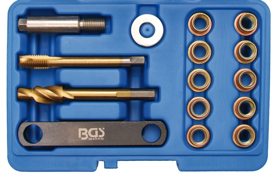 Repair Kit for Brake Threads | for VAG | M12 x 1.5 | 15 pcs. (8408) - 8408 salidzini kurpirkt cenas