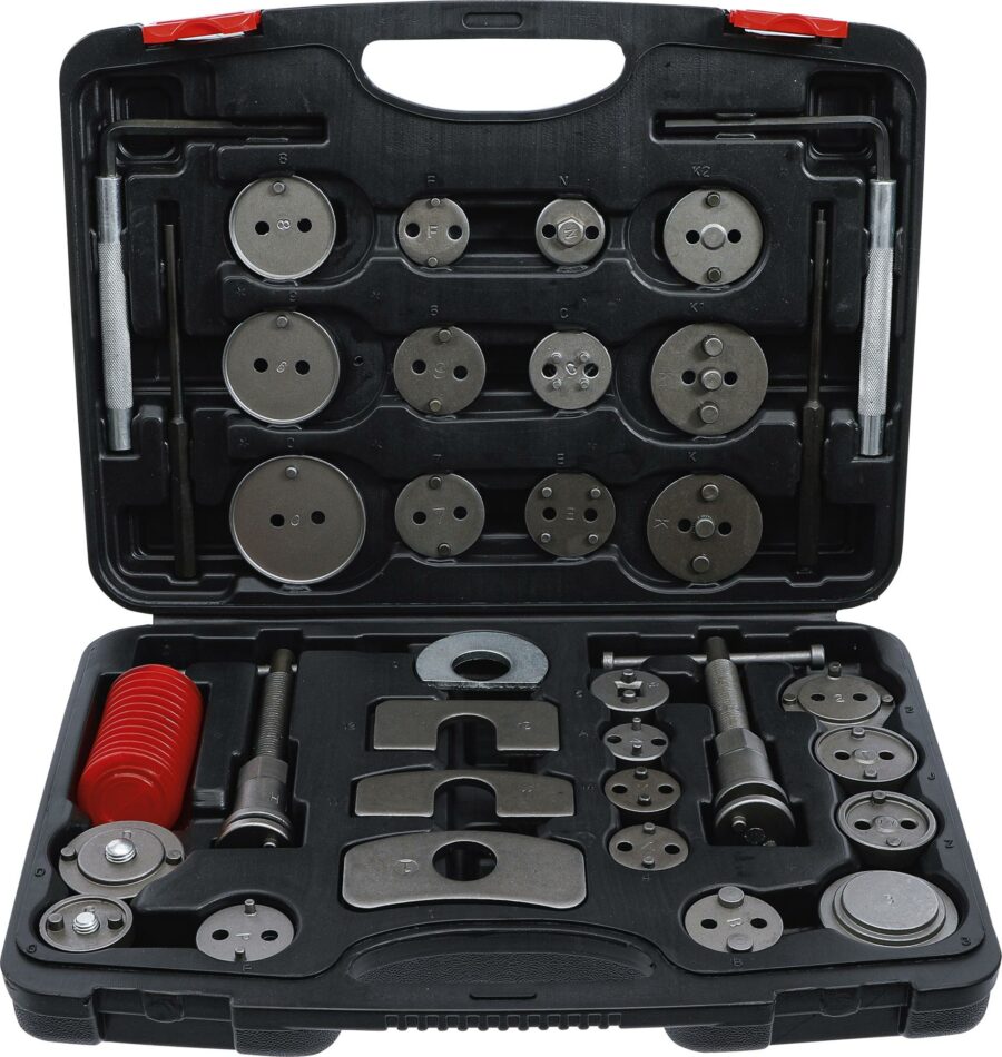 Brake piston reset tool set | 35 pcs. (91115) - 91115 salidzini kurpirkt cenas