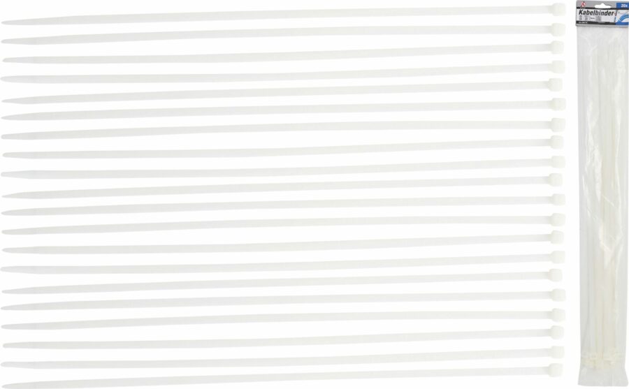 Cable Tie Assortment | white | 8.0 x 600 mm | 20 pcs. (80776) - 80776 salidzini kurpirkt cenas