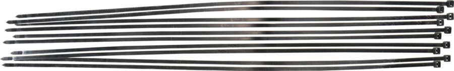 Cable Tie Assortment | black | 8.0 x 900 mm | 10 pcs. (80777) - 80777 salidzini kurpirkt cenas