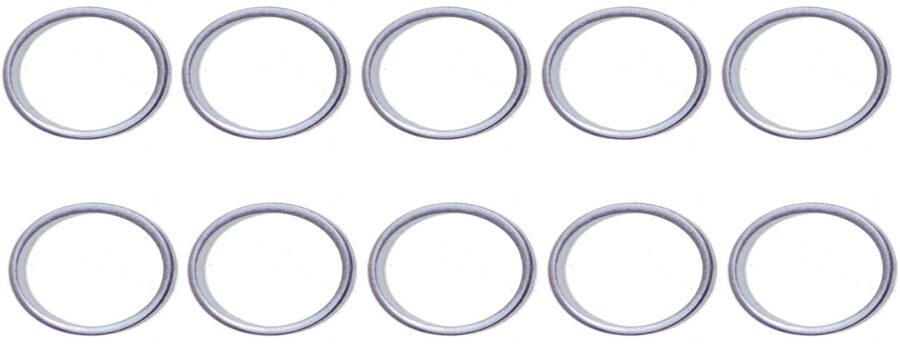 Seal Ring Assortment | for BGS 126 | Ø 15 / 18.5 mm | 20 pcs. (126-UM15) - 126-UM15 salidzini kurpirkt cenas
