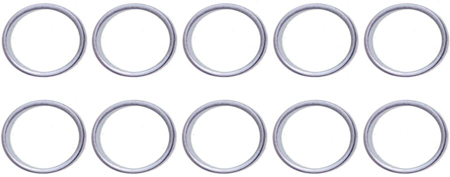Seal Ring Assortment | for BGS 126 | Ø 17 / 20.5 mm | 20 pcs. (126-UM17) - 126-UM17 salidzini kurpirkt cenas
