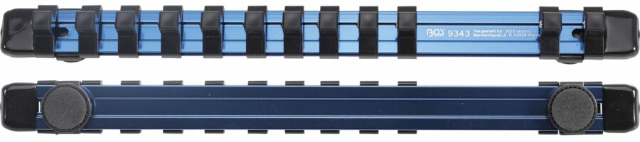 Retaining Bar for 12 Sockets | magnetic | for 10 mm (3/8") drive (9343) - 9343 salidzini kurpirkt cenas
