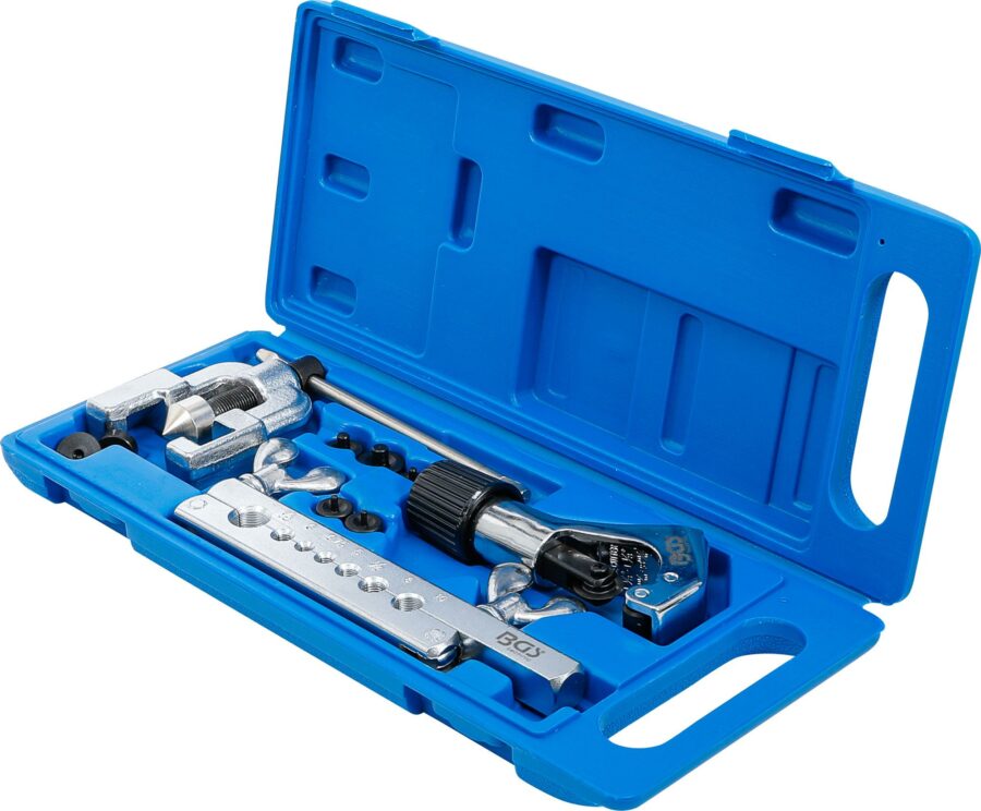 Double Flaring Tool Kit with Pipe Cutter | 10 pcs. (70221) - 70221 salidzini kurpirkt cenas